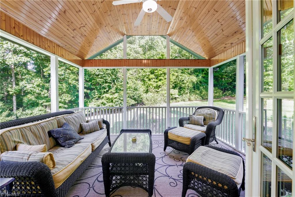 3920 Beechridge Road Winston-Salem, NC 27106 - Photo 19 of 30 Private screened porch off master bath can be enclosed