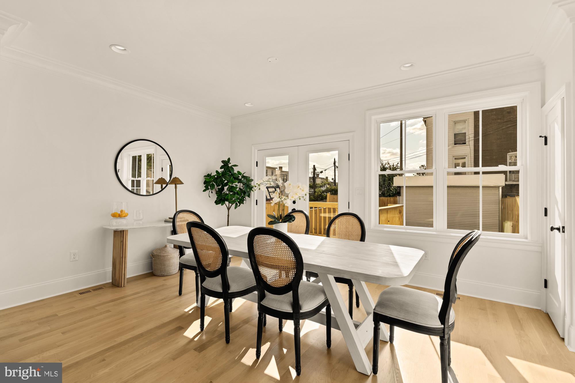 4830 8th Street Northwest Washington, DC 20011 - Photo 19 of 54 a dining room with furniture and window