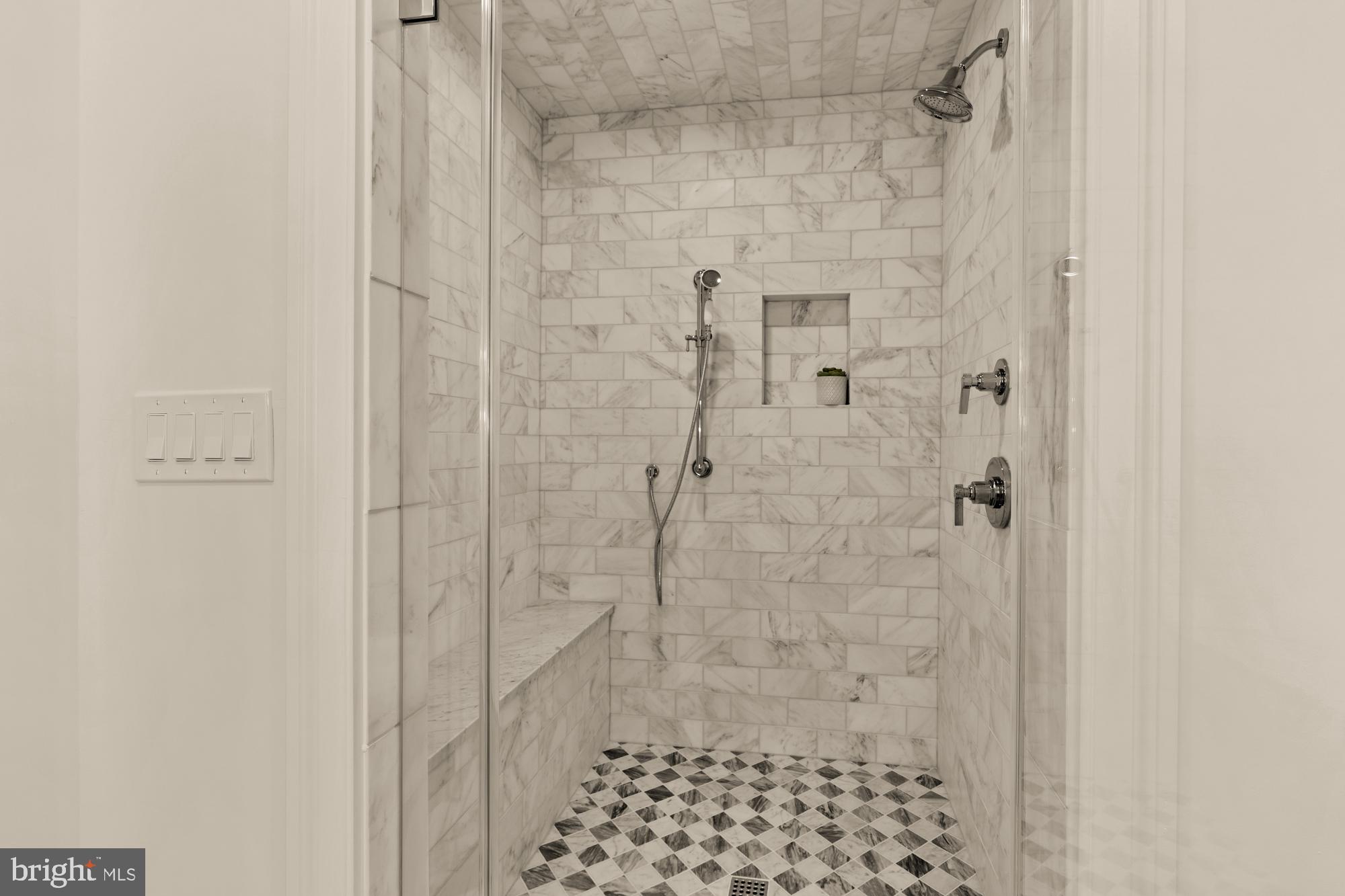 4830 8th Street Northwest Washington, DC 20011 - Photo 29 of 54 a bathroom with a shower