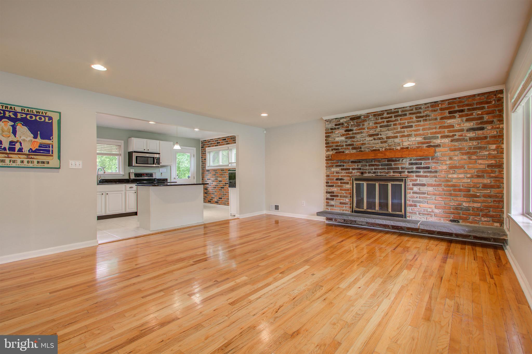 1012 Brice Road Rockville, MD 20852 - Photo 4 of 33 Living Room with Fireplace
