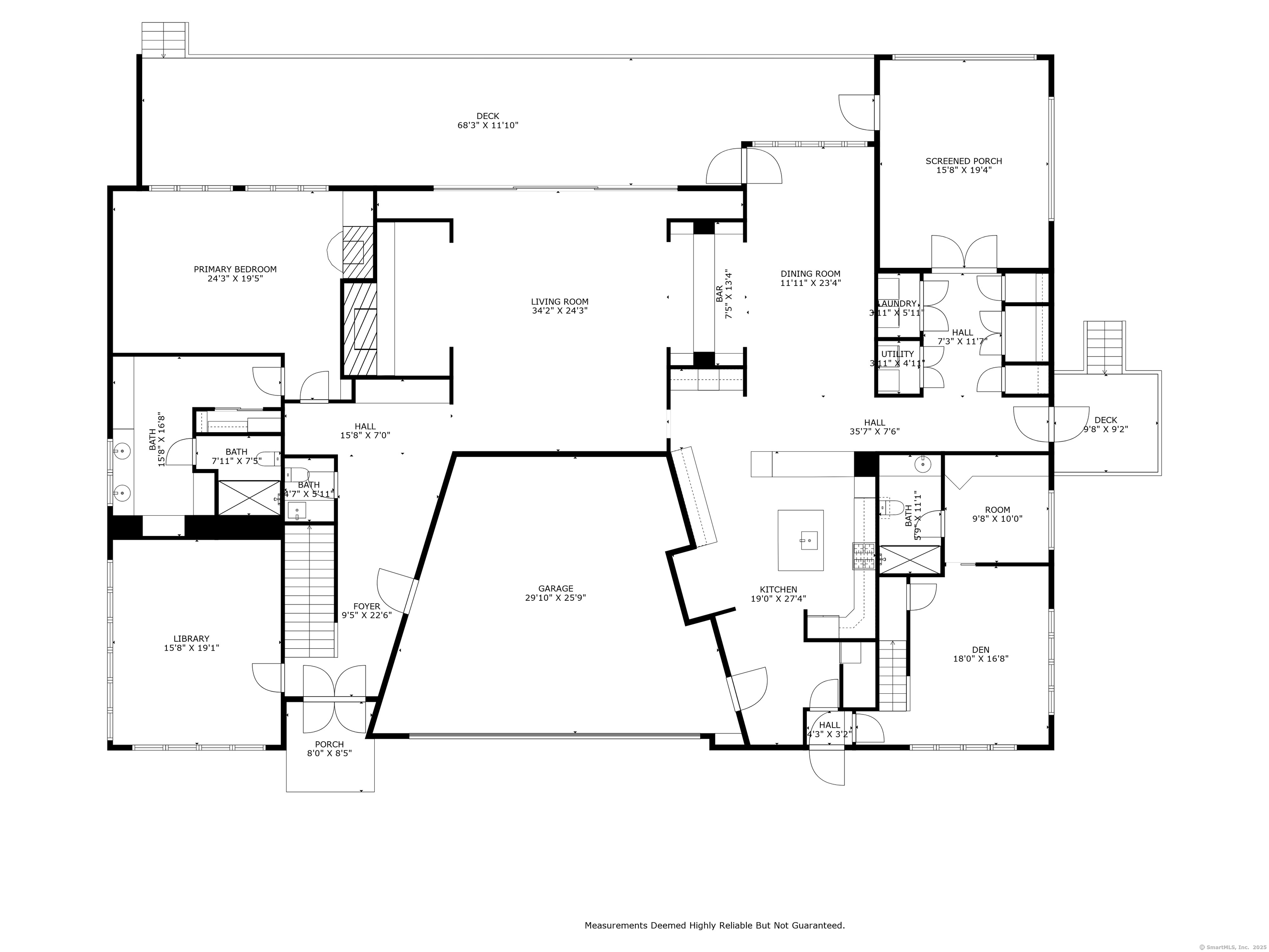 51 Andrews Road Guilford, CT 06437 - Photo 39 of 40 The 1st floor plans.