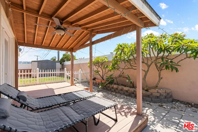 a outdoor view of a backyard