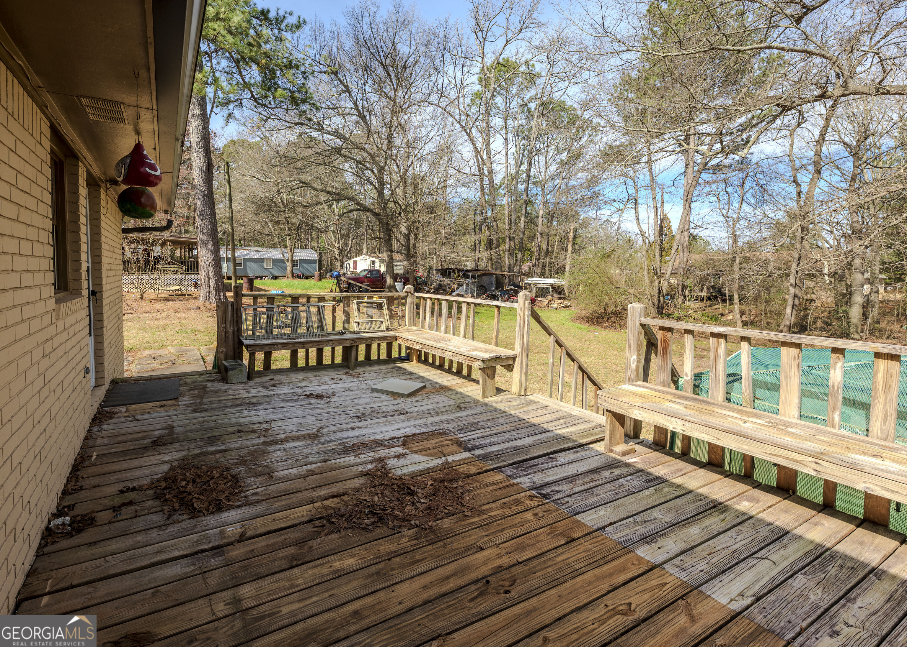 213 Ricefield Road Hartwell, GA 30643 - Photo 4 of 18 a view of a wooden deck