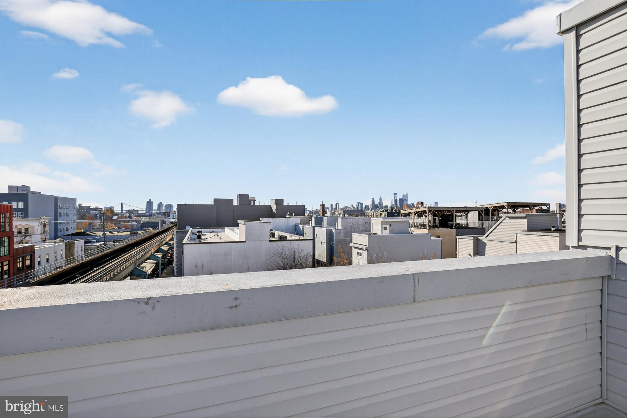 2034 North Front Street, Unit 3 Philadelphia, PA 19122 - Photo 24 of 29 a terrace with a city view