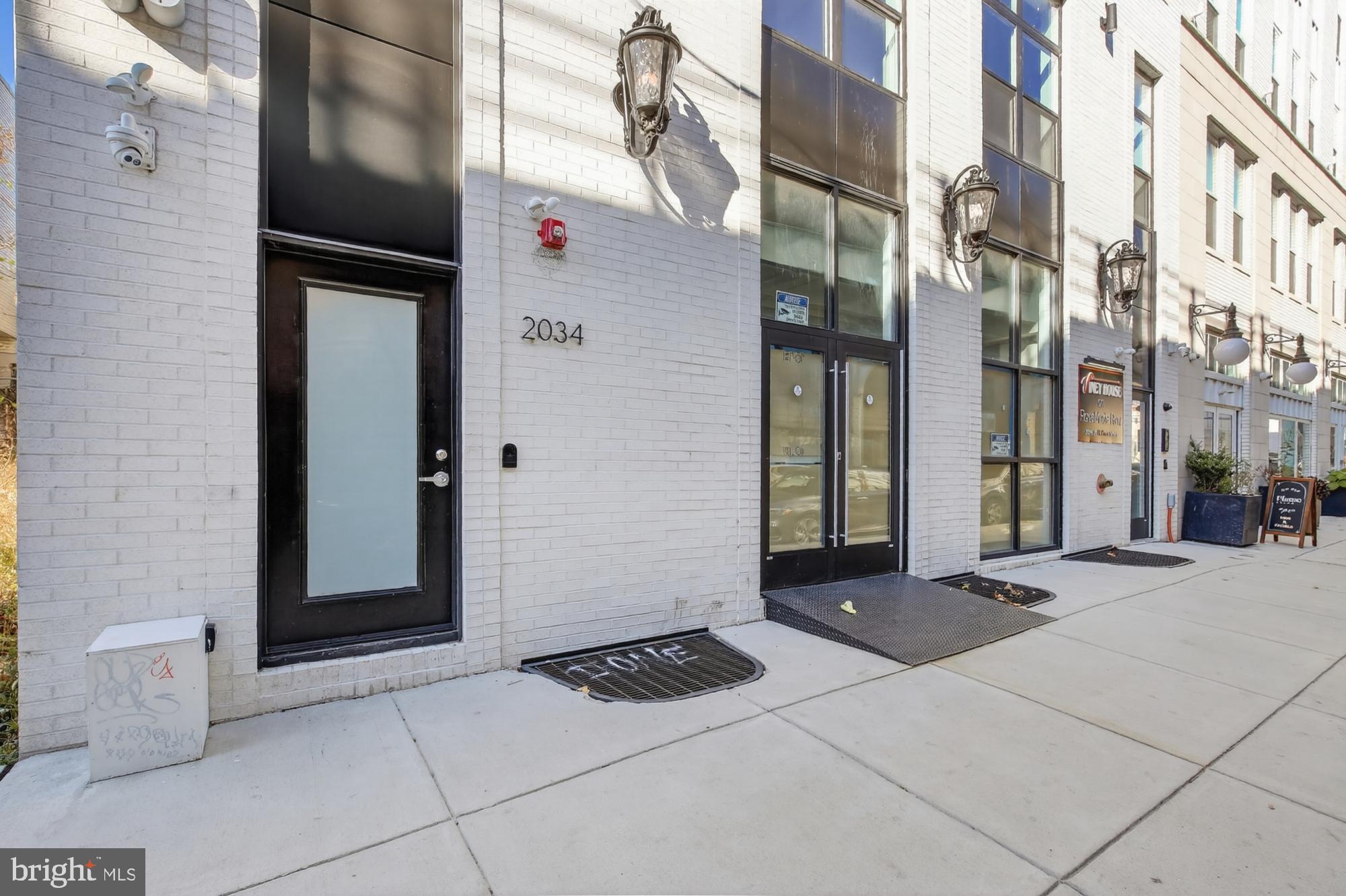 2034 North Front Street, Unit 3 Philadelphia, PA 19122 - Photo 27 of 29 a view of a brick buildings with entryway doors