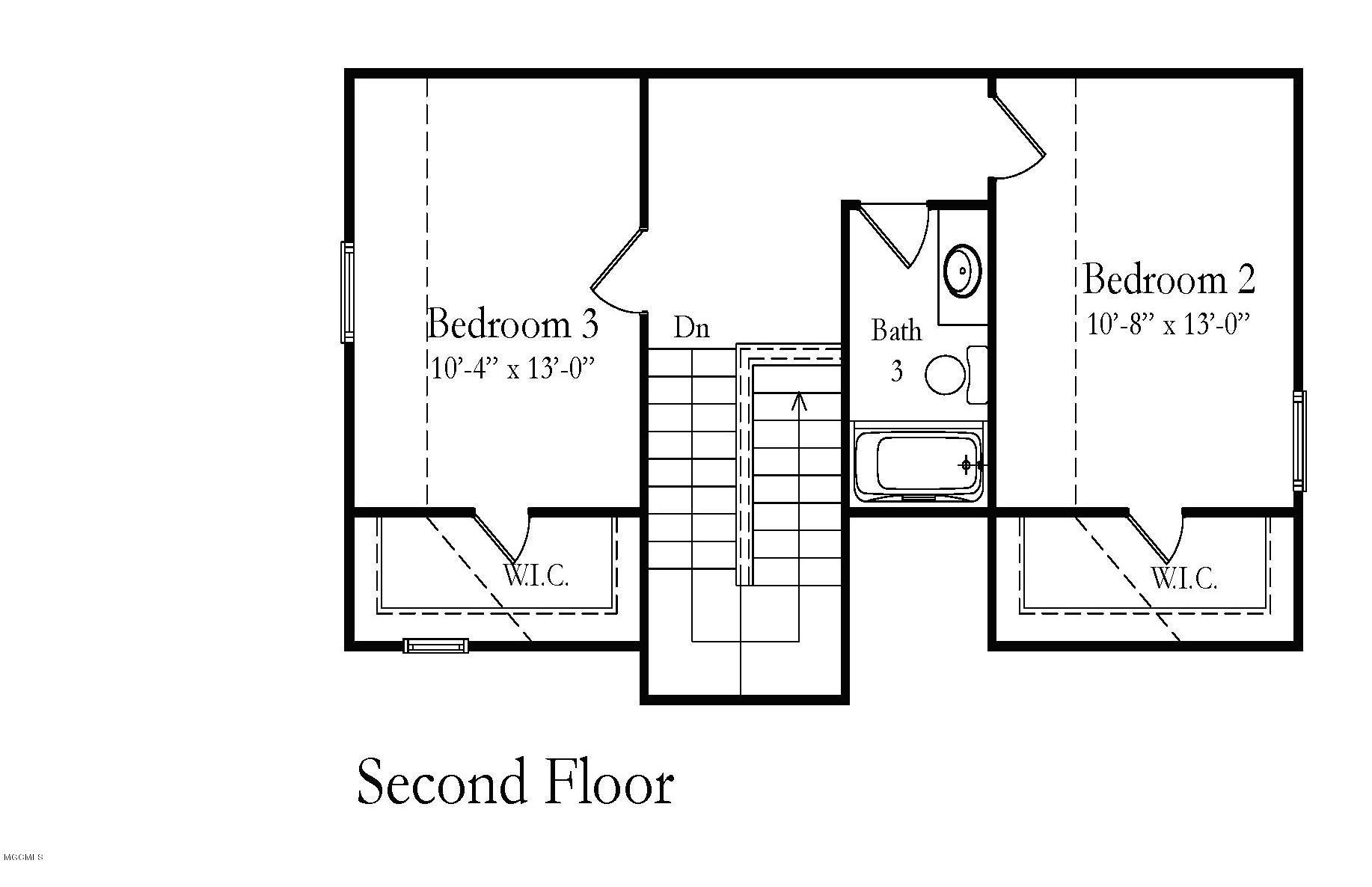 1213 Alphabet Road Gulfport, MS 39503 - Photo 1 of 29 Second Floor_Piper Standard