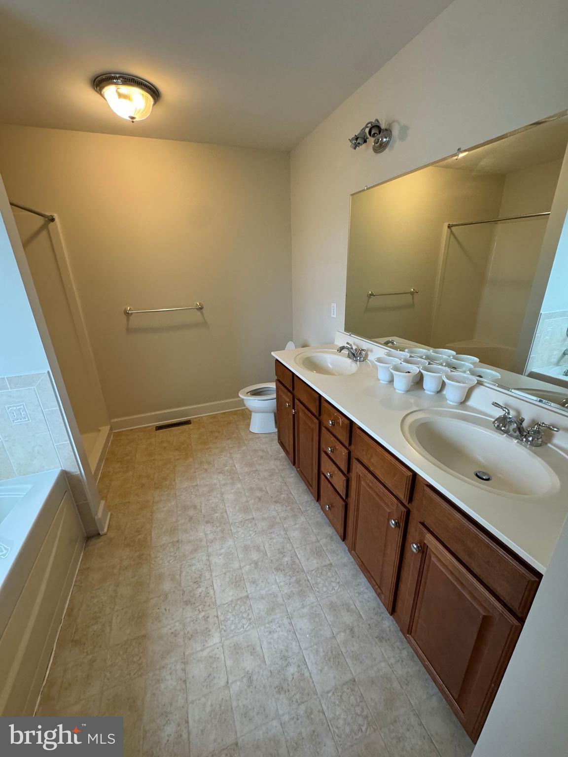 121 Scully Place Lewisberry, PA 17339 - Photo 8 of 11 a bathroom with a sink and a mirror