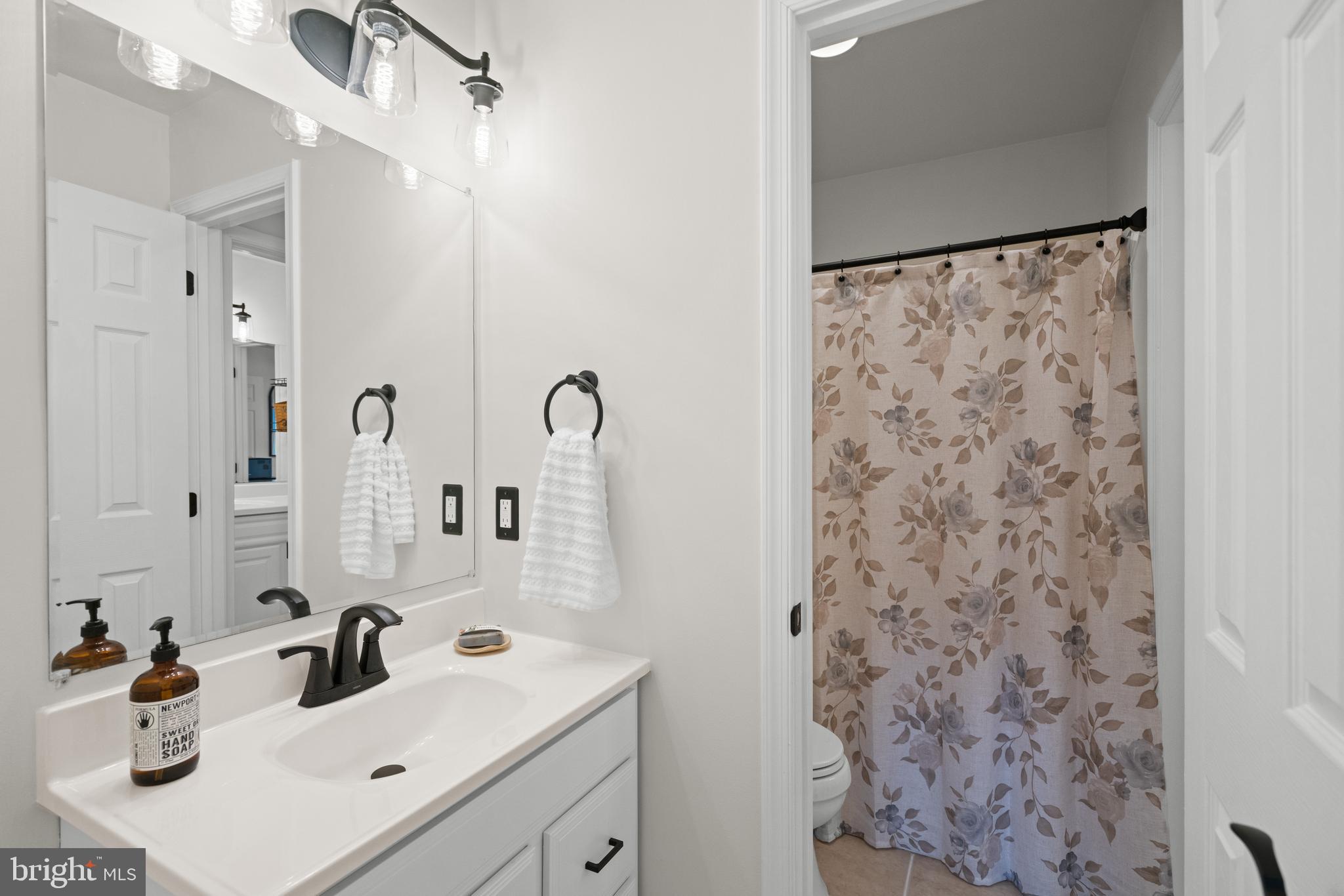 10448 Wheatley School Road Marshall, VA 20115 - Photo 23 of 40 a bathroom with a sink and a mirror