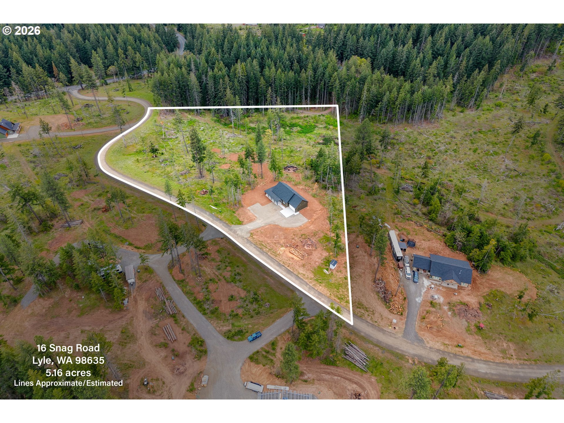 16 Snag Road Lyle, WA 98635 - Photo 2 of 43 a view of a tennis court