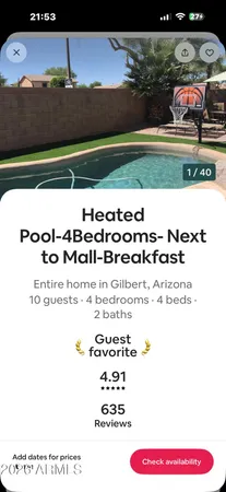 $550,000 | 2058 South Voyager Drive, Gilbert, AZ 85295