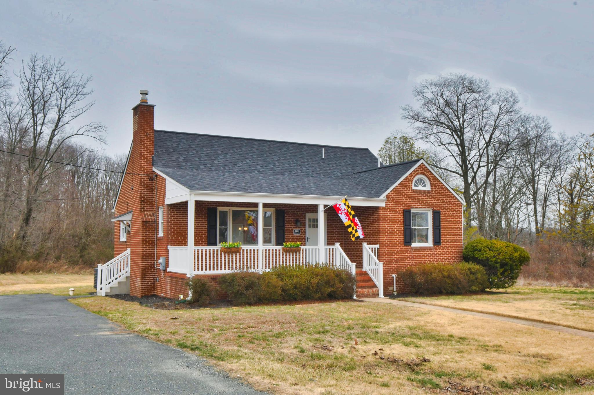 109 Mountain Road Fallston, MD 21047 - Photo 1 of 43 Fully Updated All Brick Cape Cod