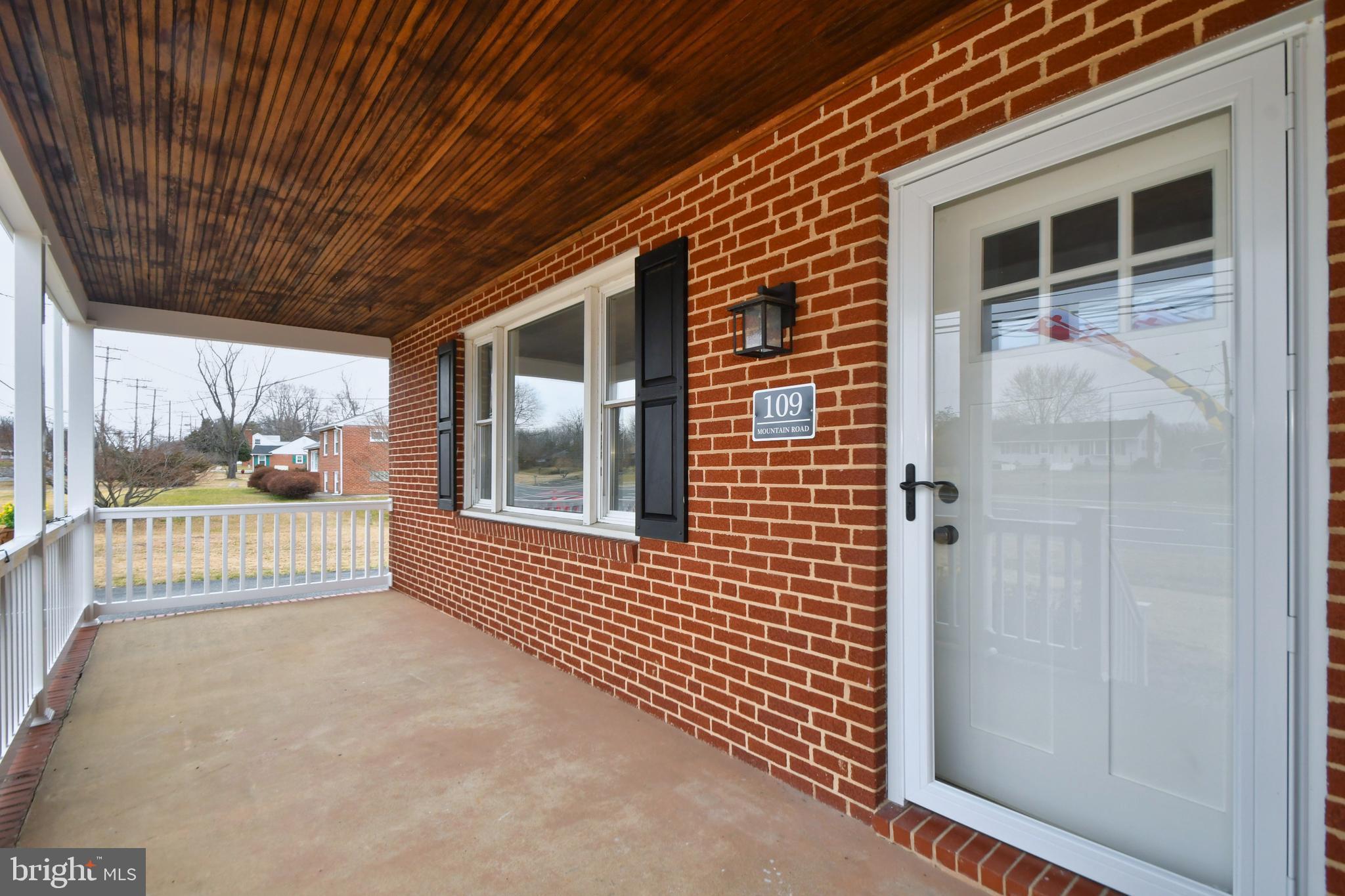 109 Mountain Road Fallston, MD 21047 - Photo 3 of 43 Covered Front Porch