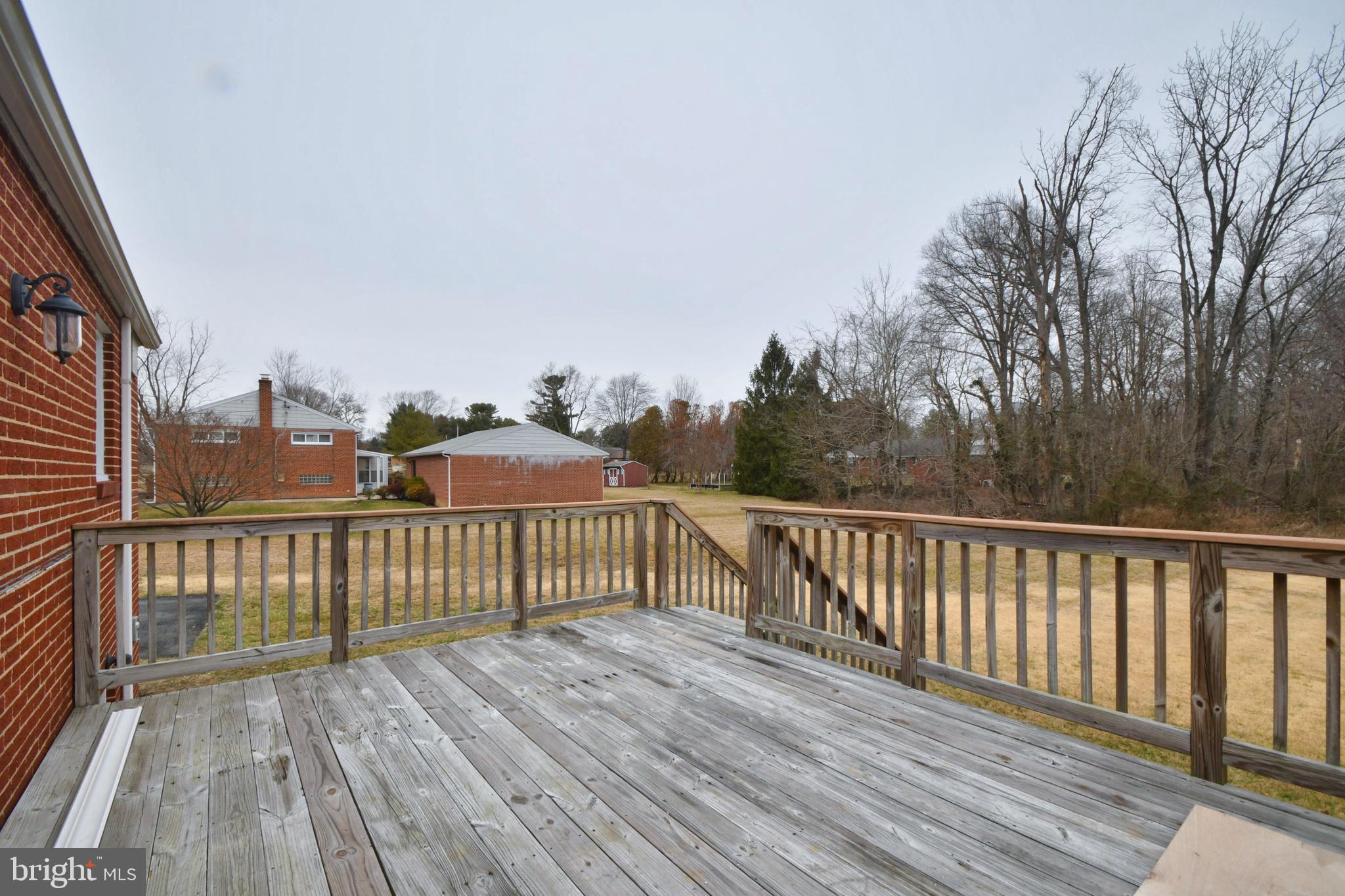 109 Mountain Road Fallston, MD 21047 - Photo 40 of 43 Rear Deck