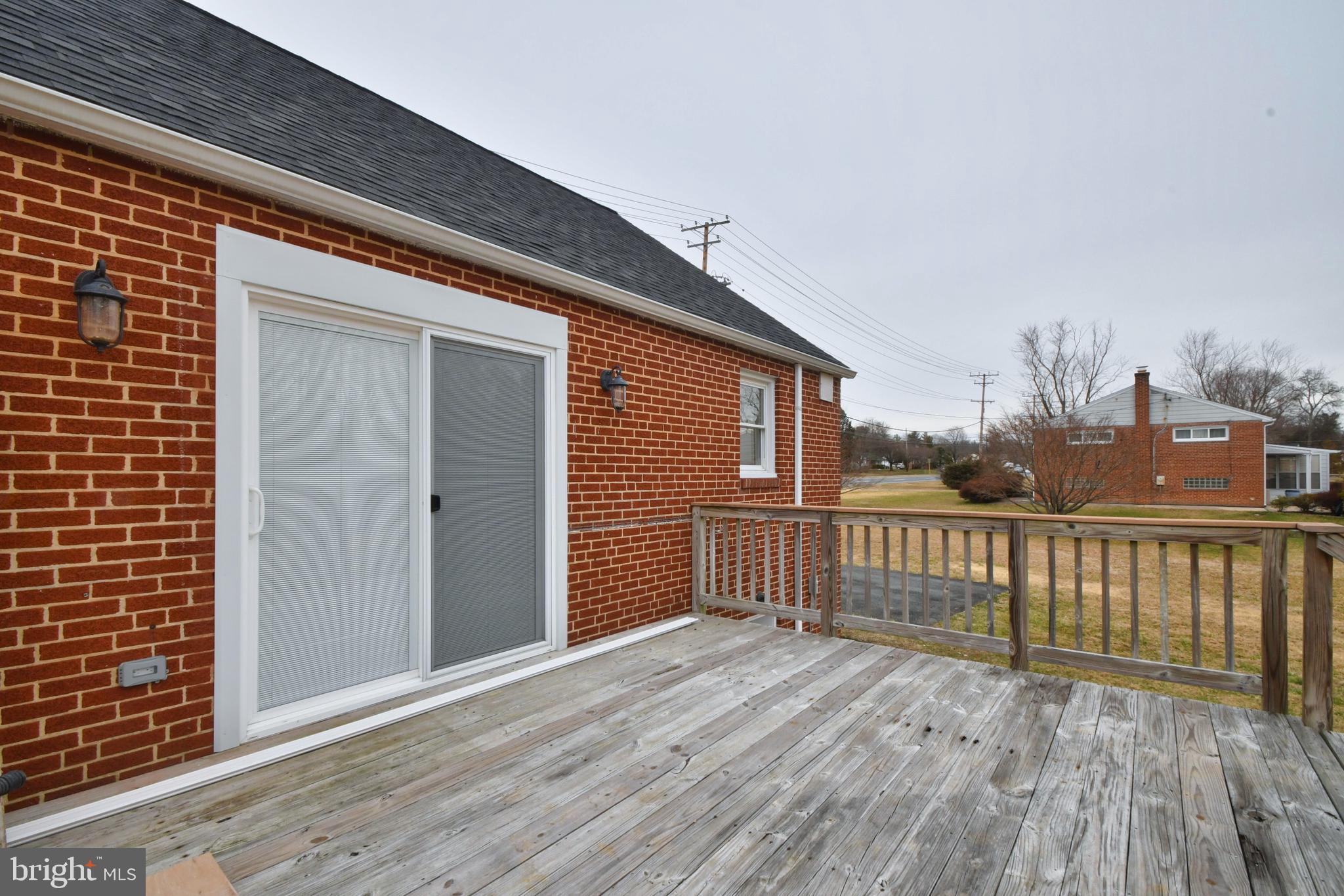 109 Mountain Road Fallston, MD 21047 - Photo 41 of 43 Sliders to Rear Deck