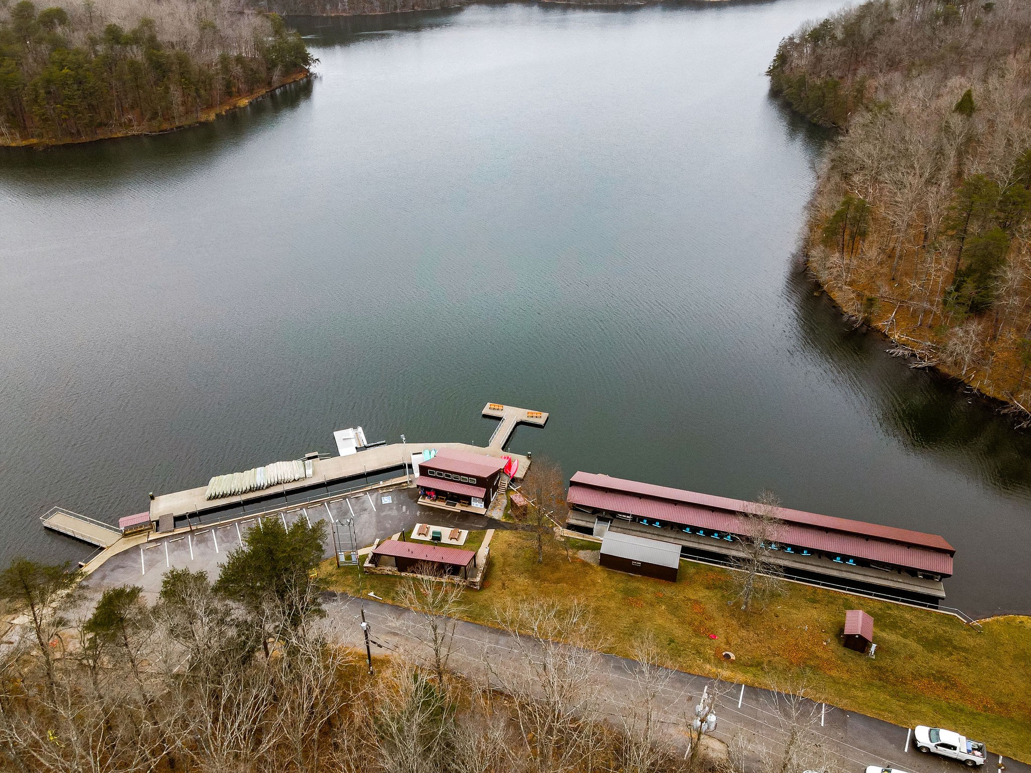 0 Captain Carter Road Spencer, TN 38585 - Photo 19 of 43 a blue bed sitting next to a wall