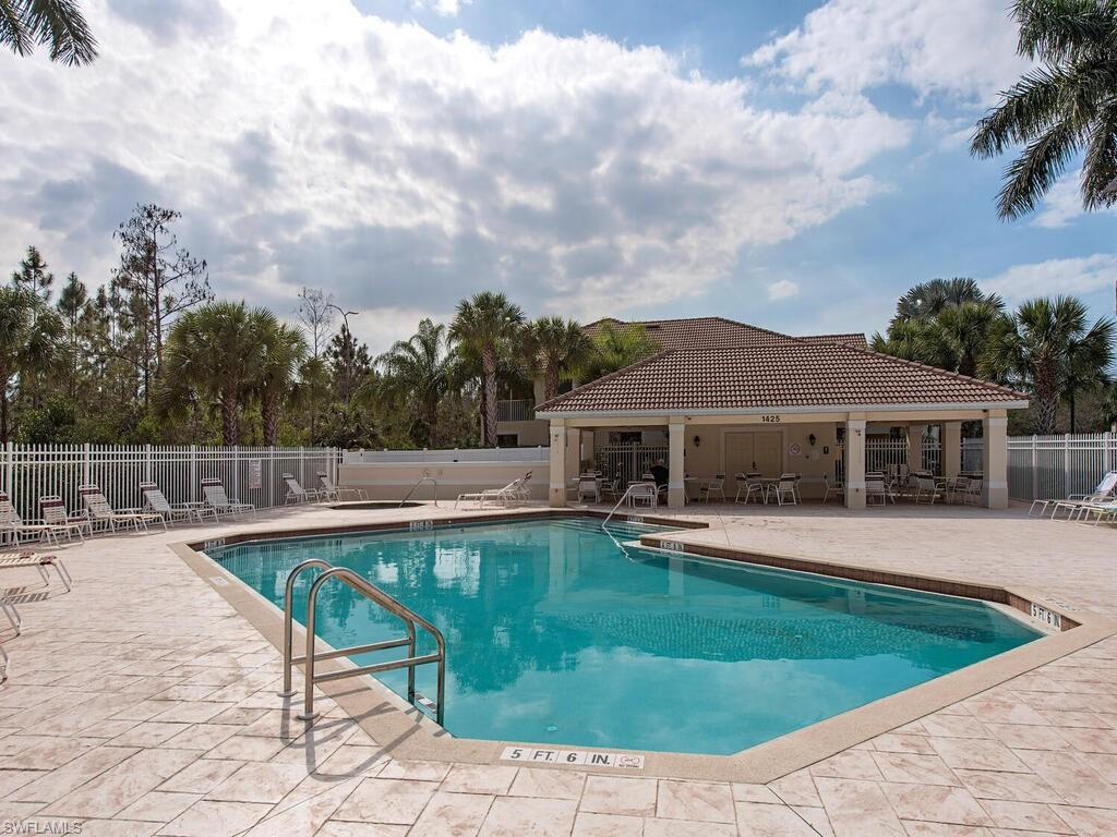 1280 Henley Street, Unit 1601 Naples, FL 34105 - Photo 15 of 15 View of swimming pool with a patio area