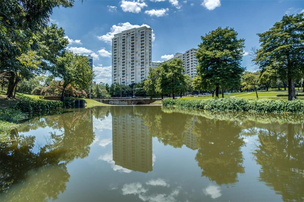 3225 Turtle Creek Boulevard, Unit 320 Dallas, TX 75219 - Photo 24 of 24 a view of a city with lake