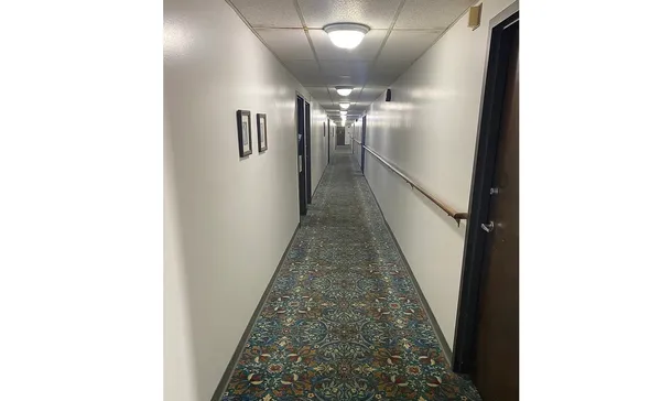 a view of a hallway