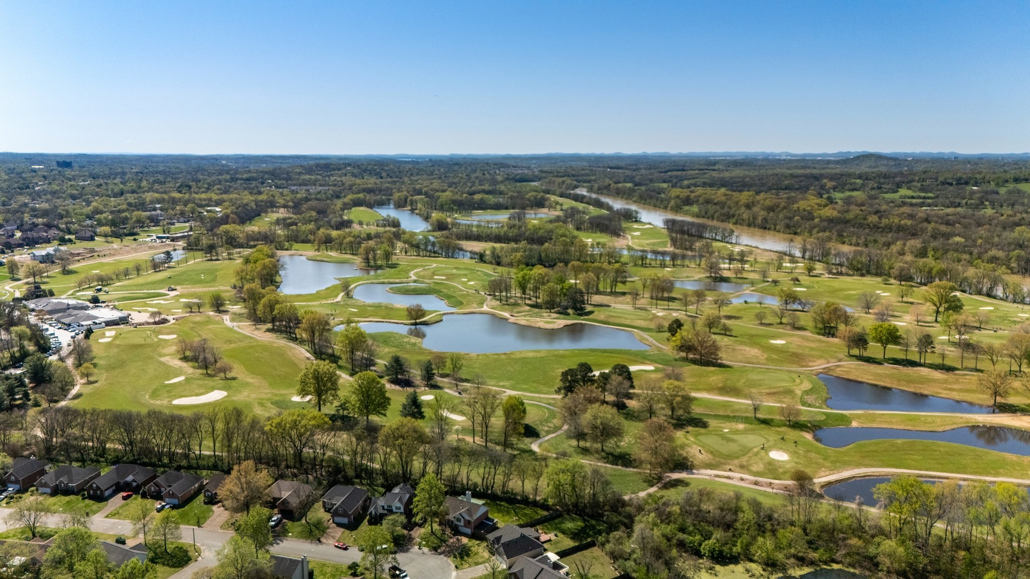 1808 Riverside Road Old Hickory, TN 37138 - Photo 14 of 14 an aerial view of residential houses with outdoor space