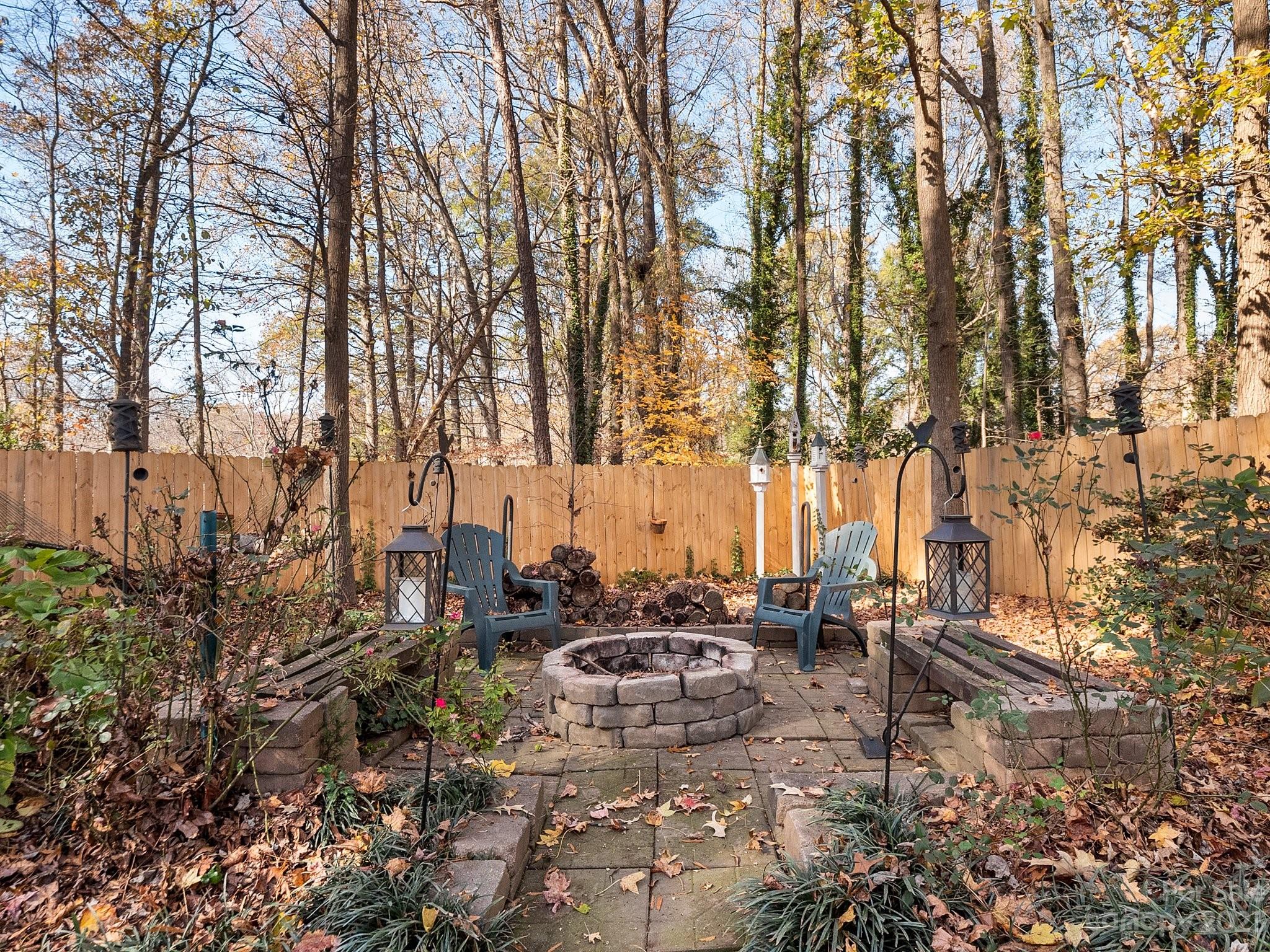 8211 Plott Road Charlotte, NC 28215 - Photo 36 of 38 a row of trees with houses view