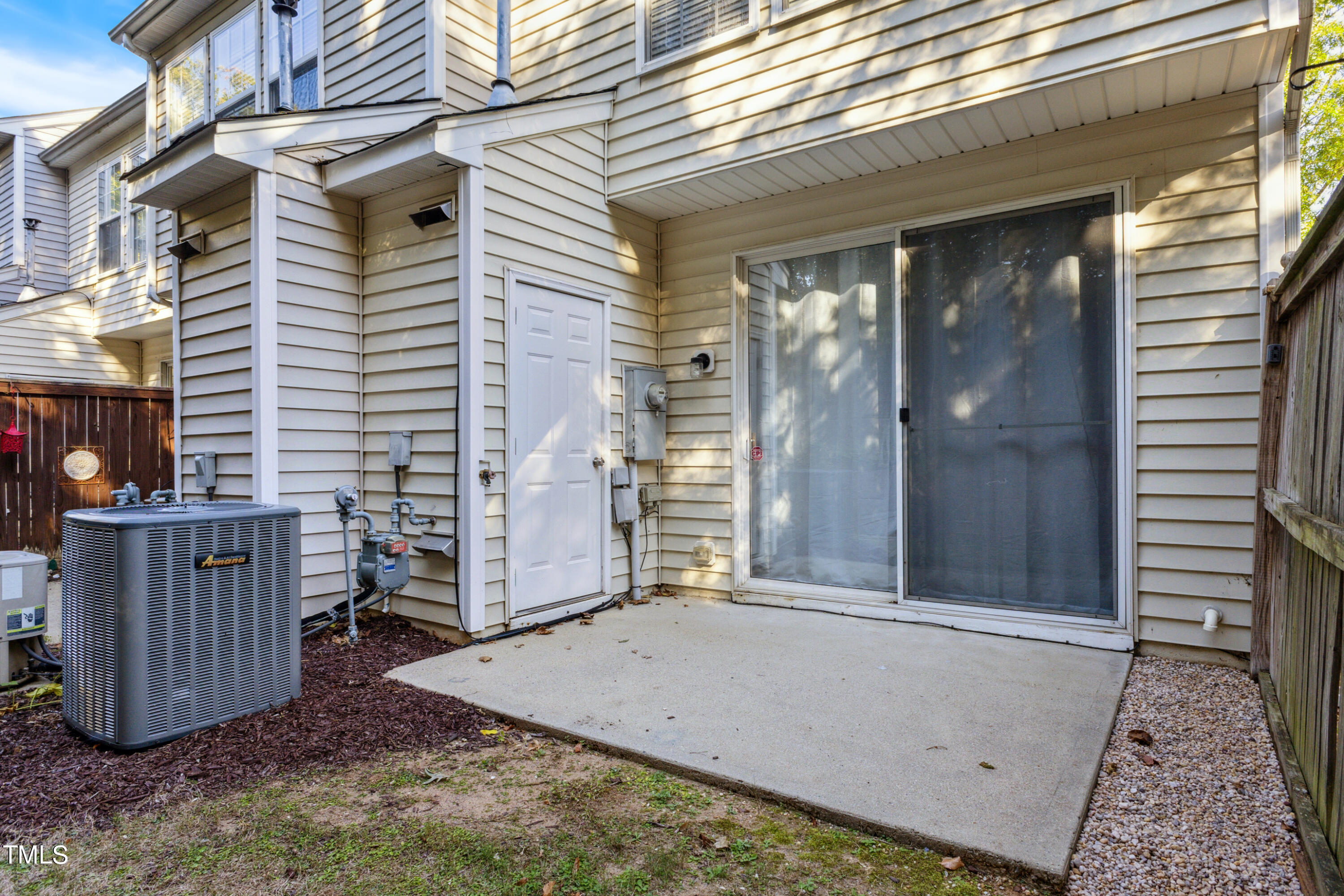 1824 Natalie Brook Way Raleigh, NC 27609 - Photo 28 of 28 a view of a house with backyard and wooden fence