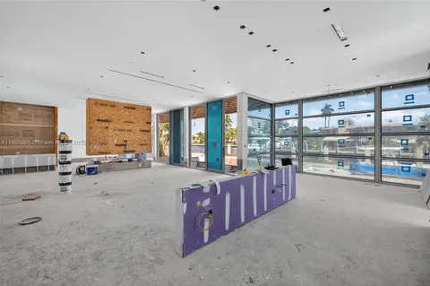 a view of an empty room with window