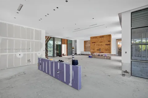 an empty room with a empty space