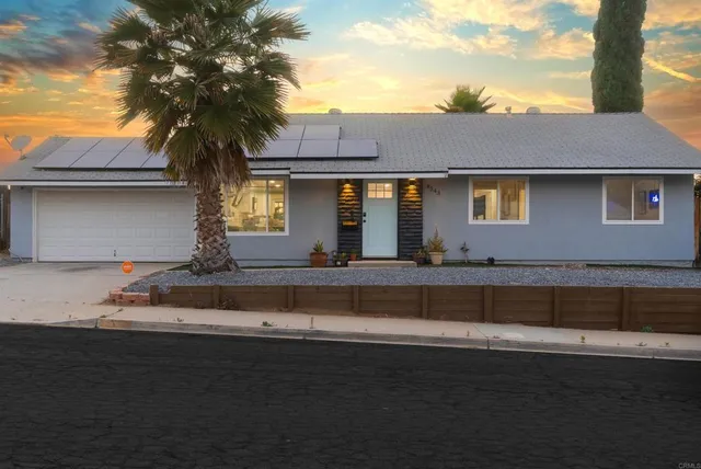 a front view of a house with porch