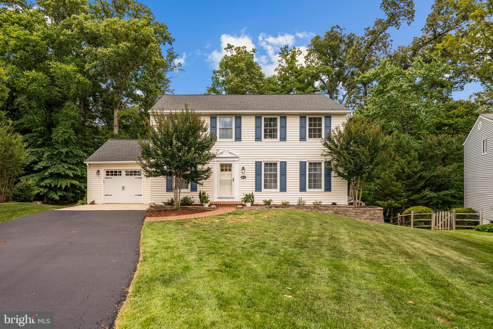8044 Winding Way Court Springfield, VA 22153 - Photo 50 of 51 1 Car Garage with Driveway