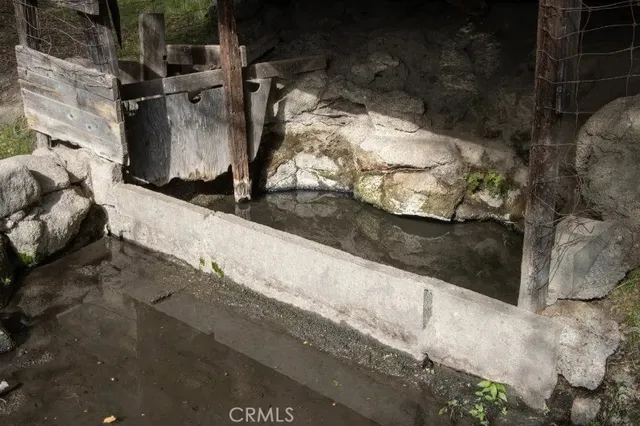 a view of a wooden door of a house