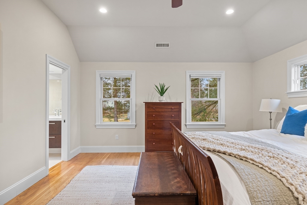 9 Augustus Road Lexington, MA 02421 - Photo 27 of 41 a bedroom with a bed and a window