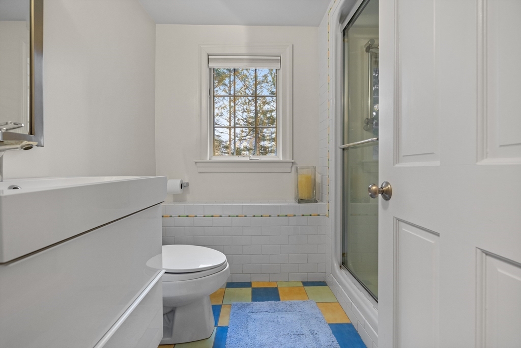 9 Augustus Road Lexington, MA 02421 - Photo 38 of 41 a bathroom with a toilet and a shower