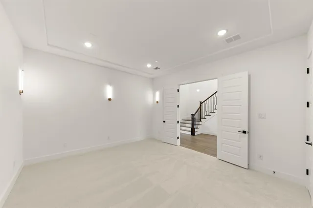 a view of empty room