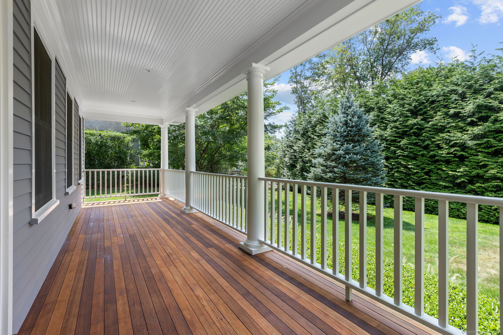 84 Olmstead Lane Ridgefield, CT 06877 - Photo 5 of 39 a view of balcony with wooden floor