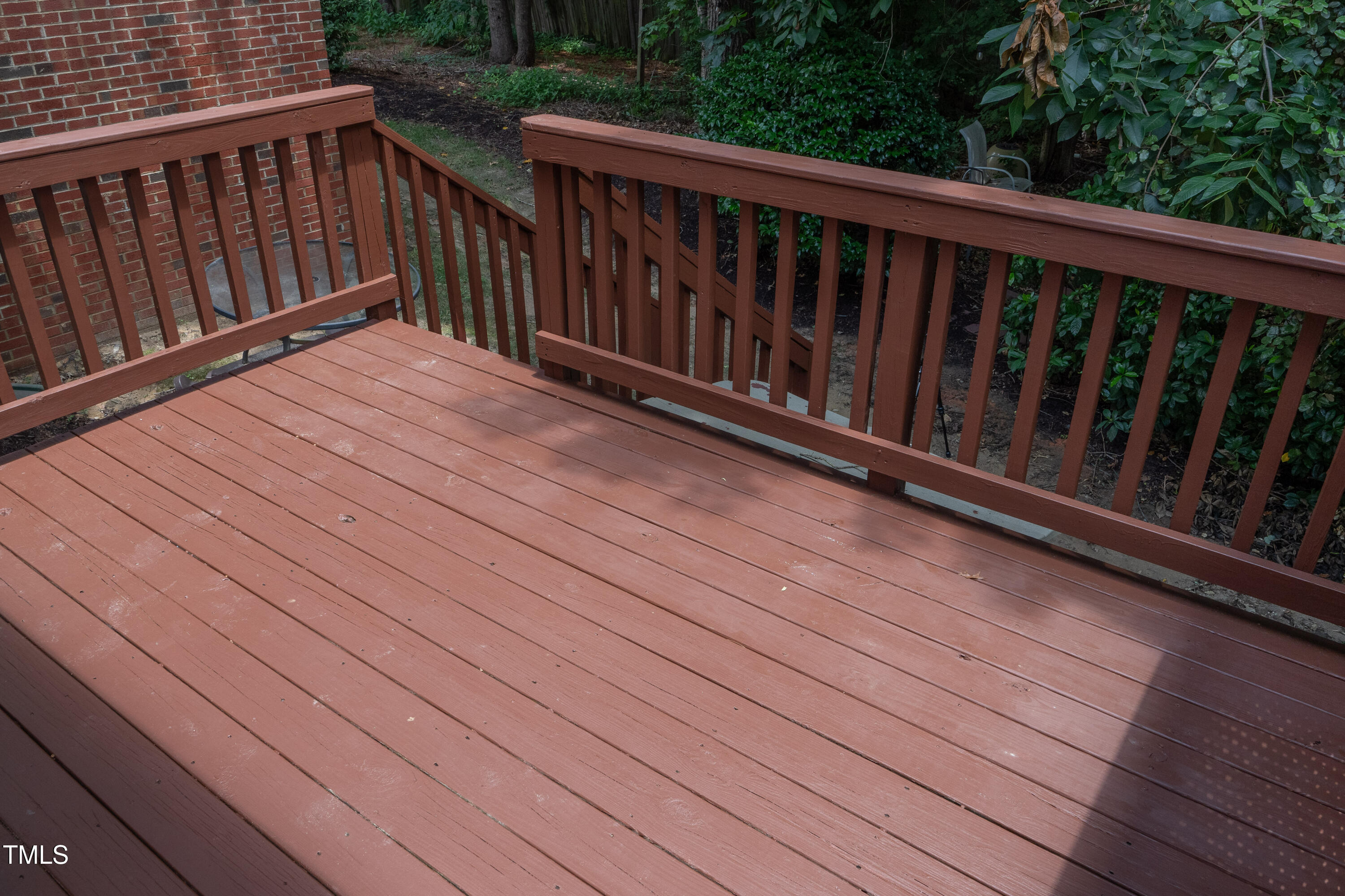 5944 Kohler Lane Raleigh, NC 27616 - Photo 24 of 26 a balcony with wooden floor