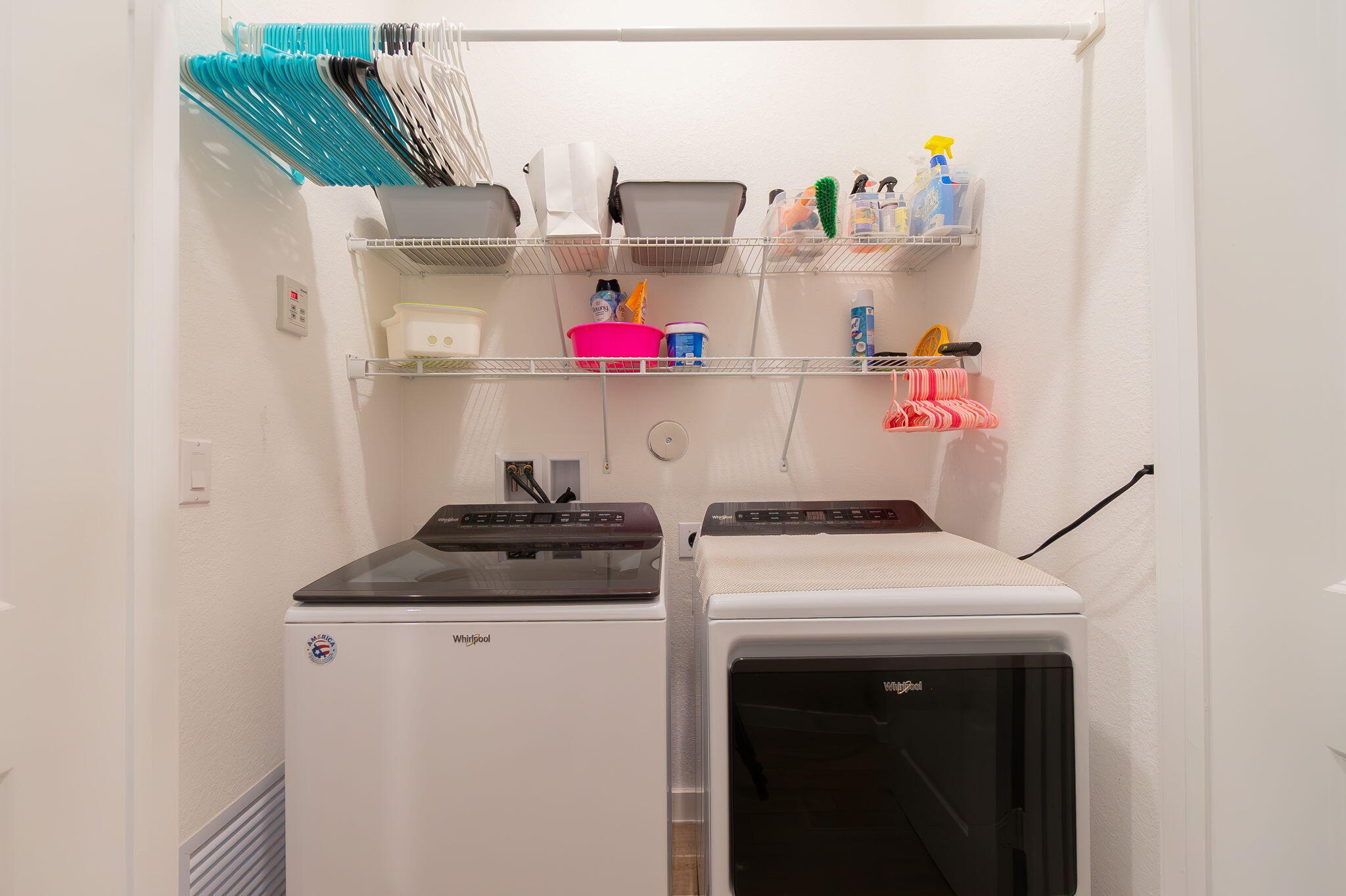 19546 Weathervane Way Loxahatchee, FL 33470 - Photo 31 of 63 a utility room with dryer and washer