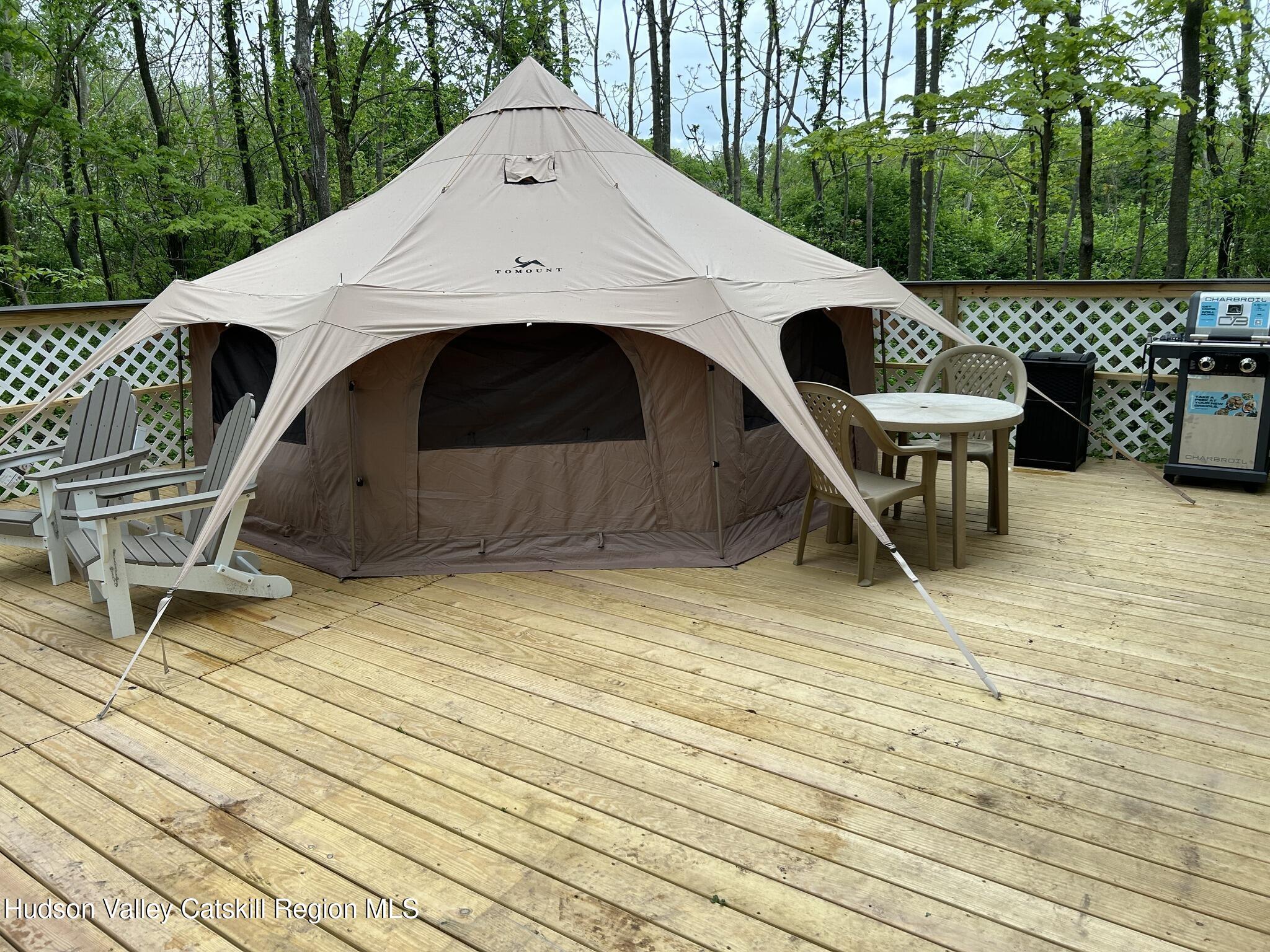 4952 Highway 32 Catskill, NY 12414 - Photo 10 of 19 Glamping Tent Outside