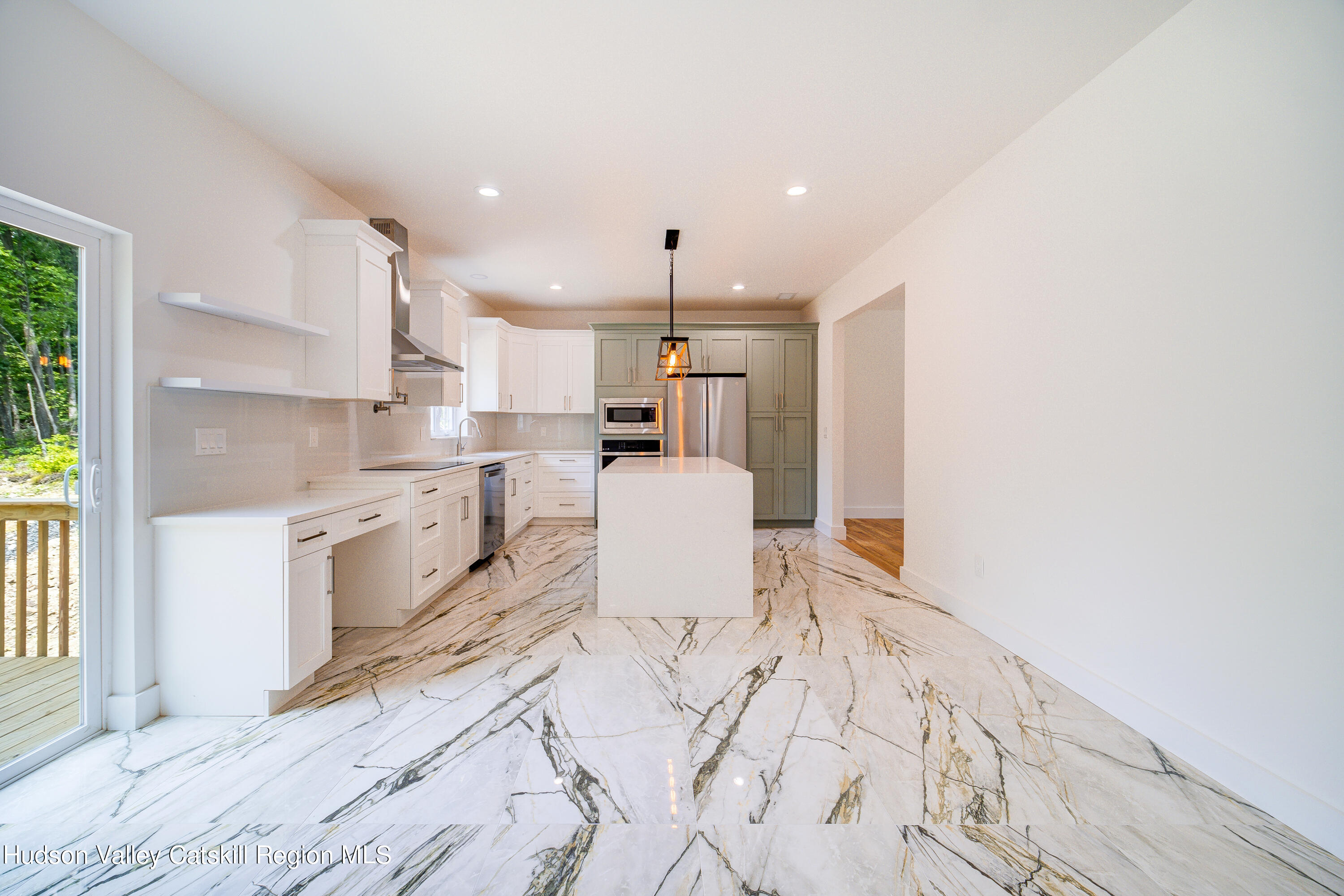 3 Calico Way, Unit WAYS Wallkill, NY 12589 - Photo 25 of 68 a large white kitchen with sink and stainless steel appliances