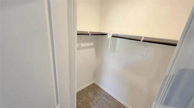 a view of walk in closet