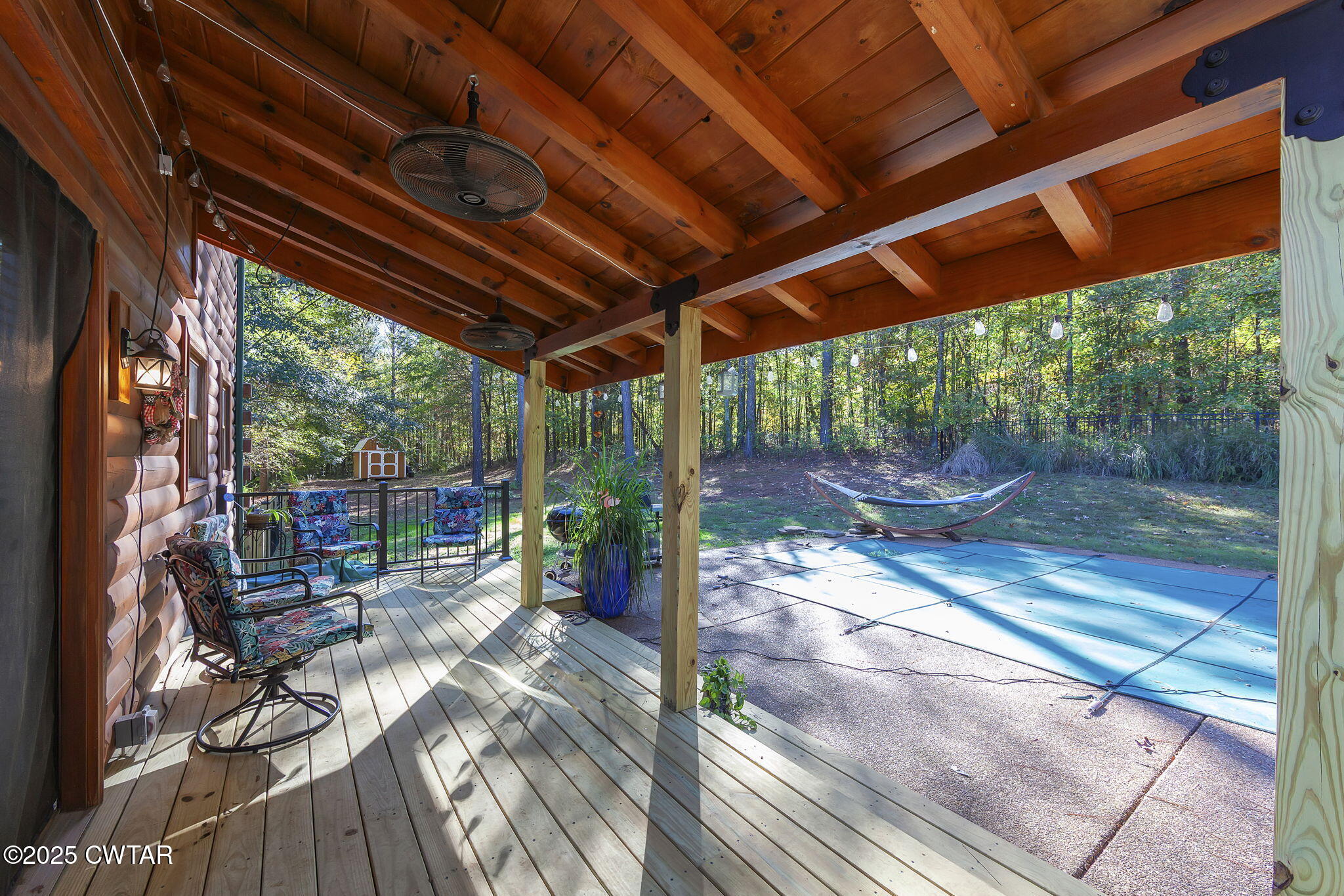 4358 Beech Bluff Road Beech Bluff, TN 38313 - Photo 15 of 17 a view of porch with wooden floor