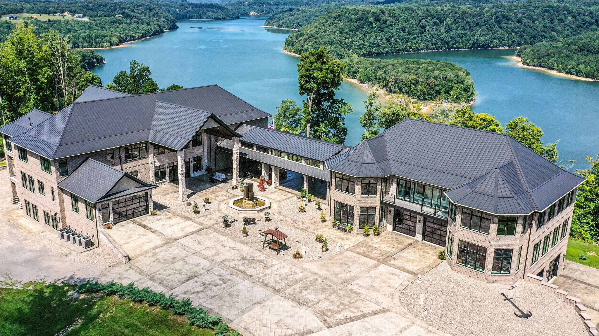 5156 Turney Groce Road Byrdstown, TN 38549 - Photo 2 of 68 an aerial view of a house with yard swimming pool and outdoor seating