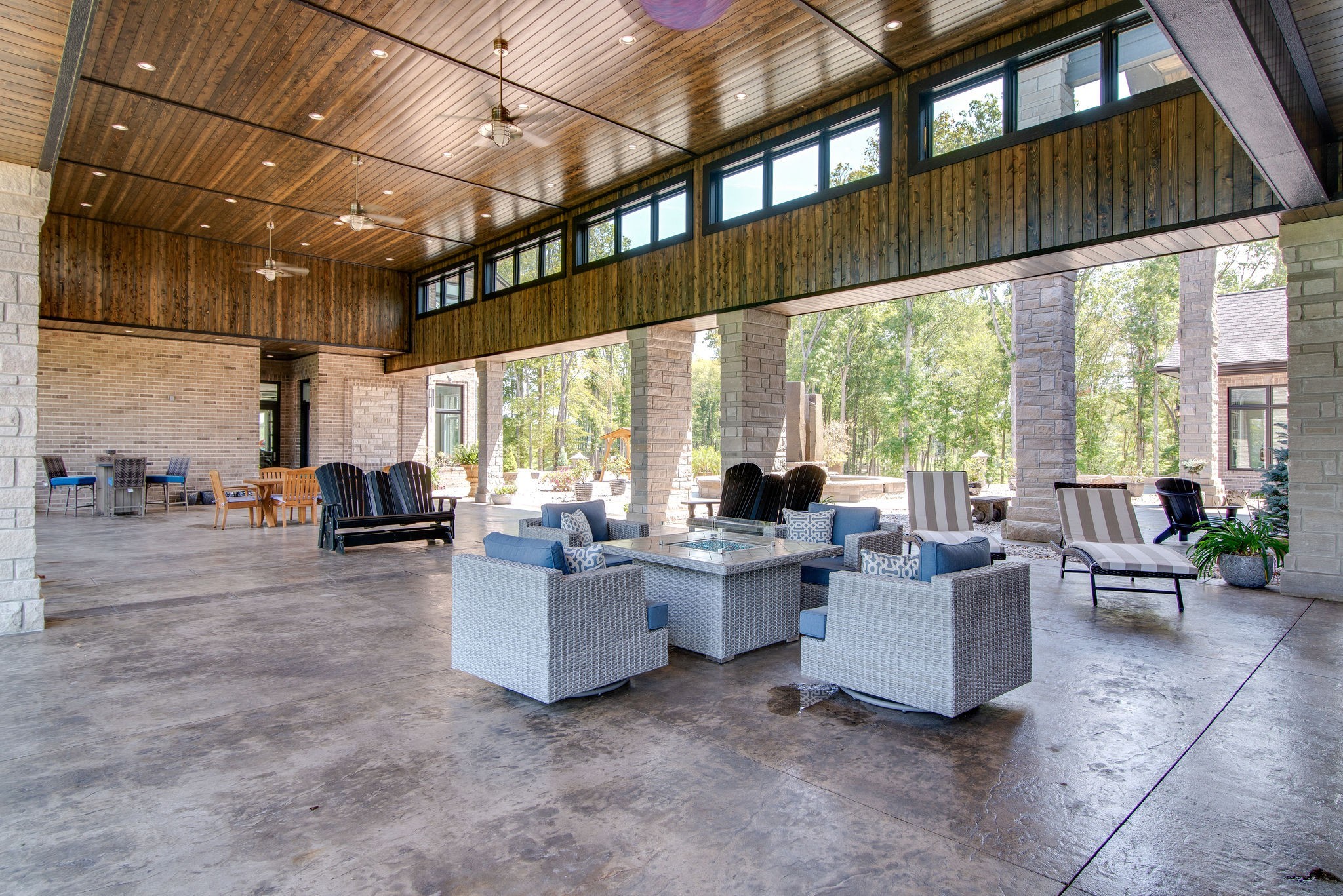 5156 Turney Groce Road Byrdstown, TN 38549 - Photo 46 of 68 a living room with couches and kitchen view