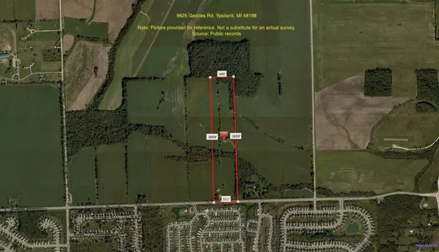 $795,000 | 9625 Geddes Road, Ypsilanti, MI 48198