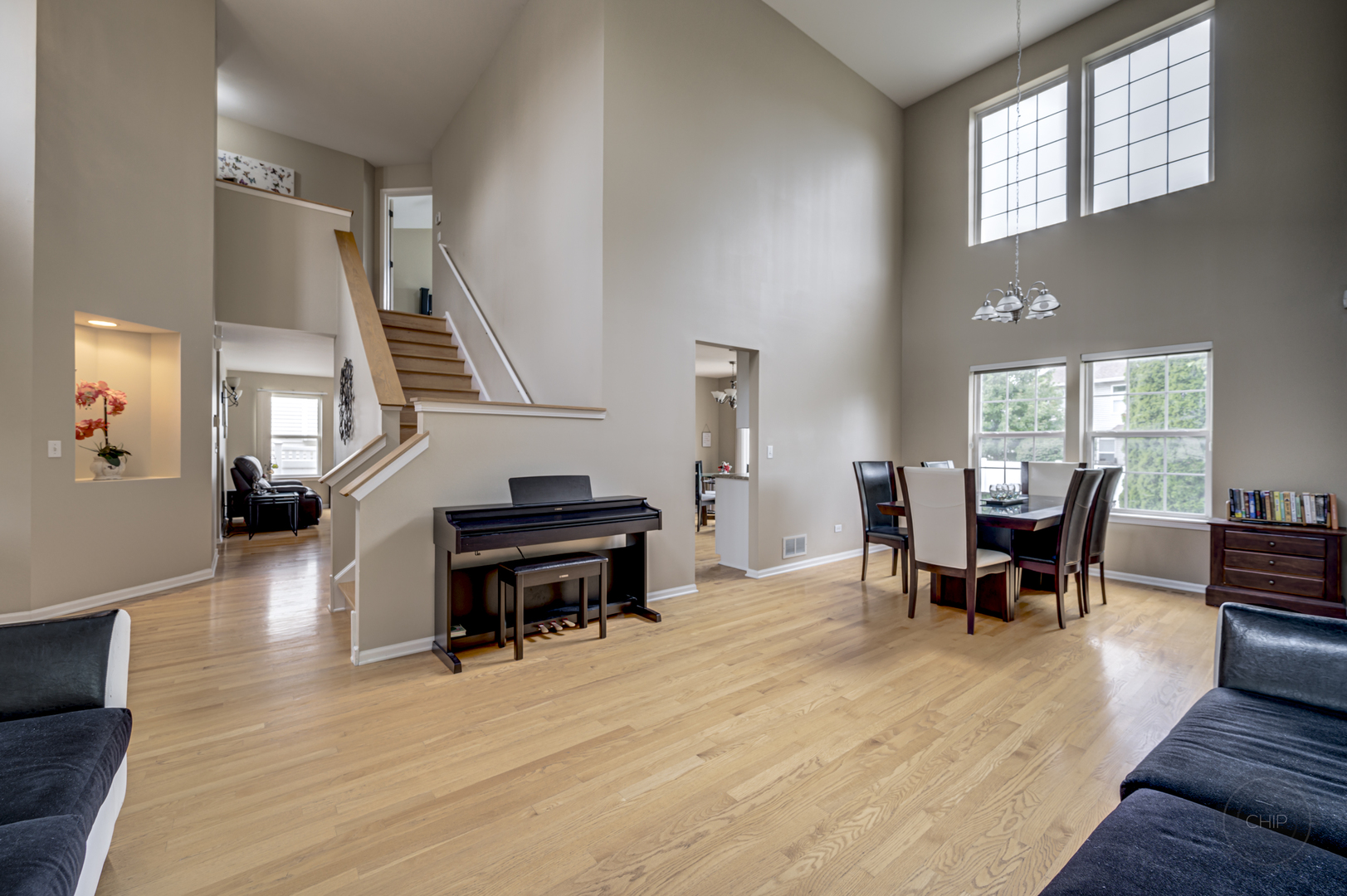 2135 Skylane Drive Naperville, IL 60564 - Photo 5 of 44 a living room with furniture and a piano table