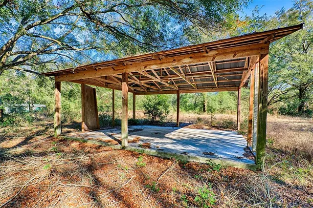 a view of outdoor space with trees