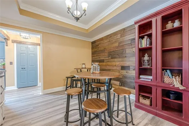 a view of a storage and utility room with a window
