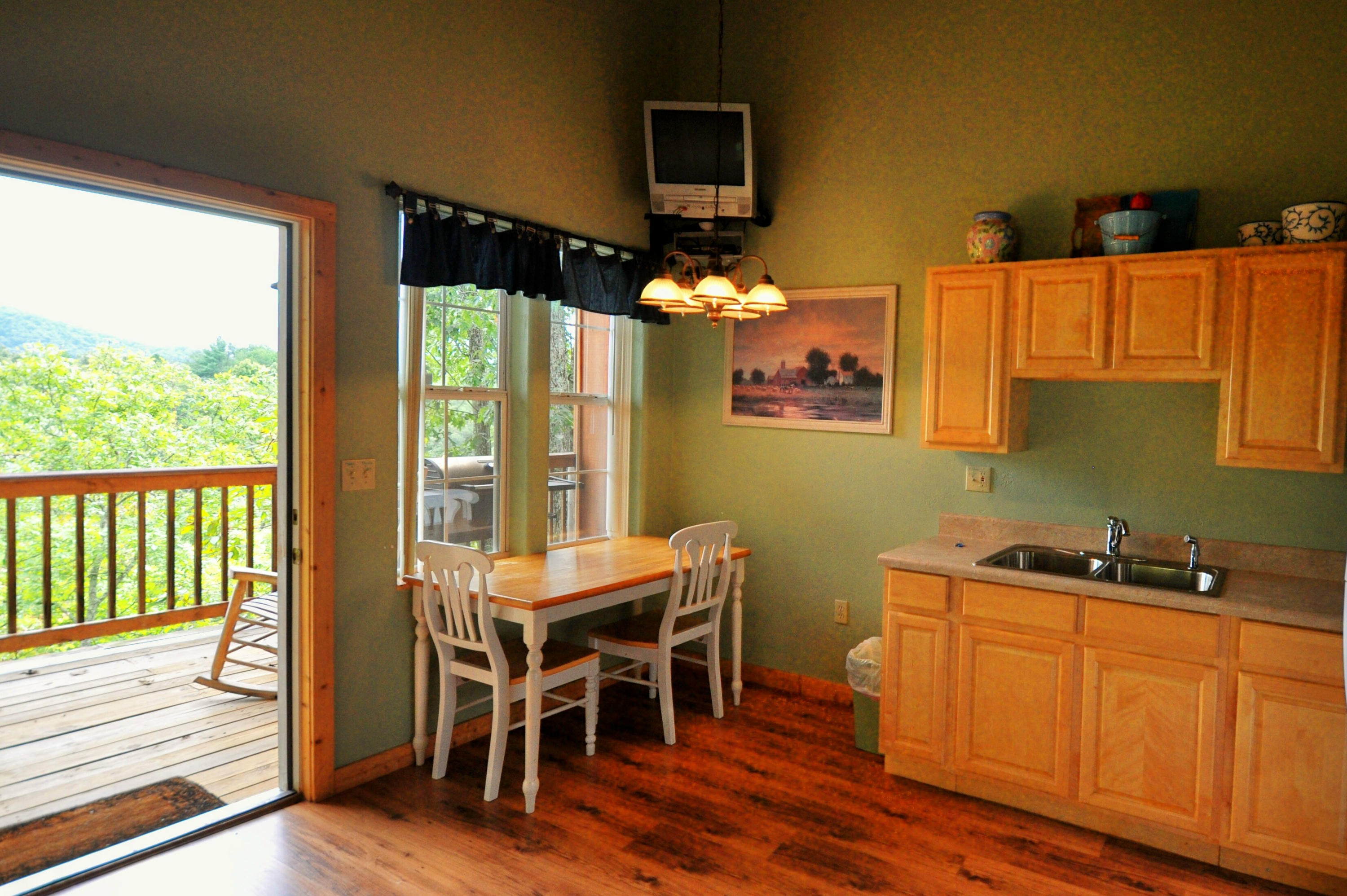 735 Rudd Hollow Road Townsend, TN 37882 - Photo 27 of 34 Cabin two eat in kitchen