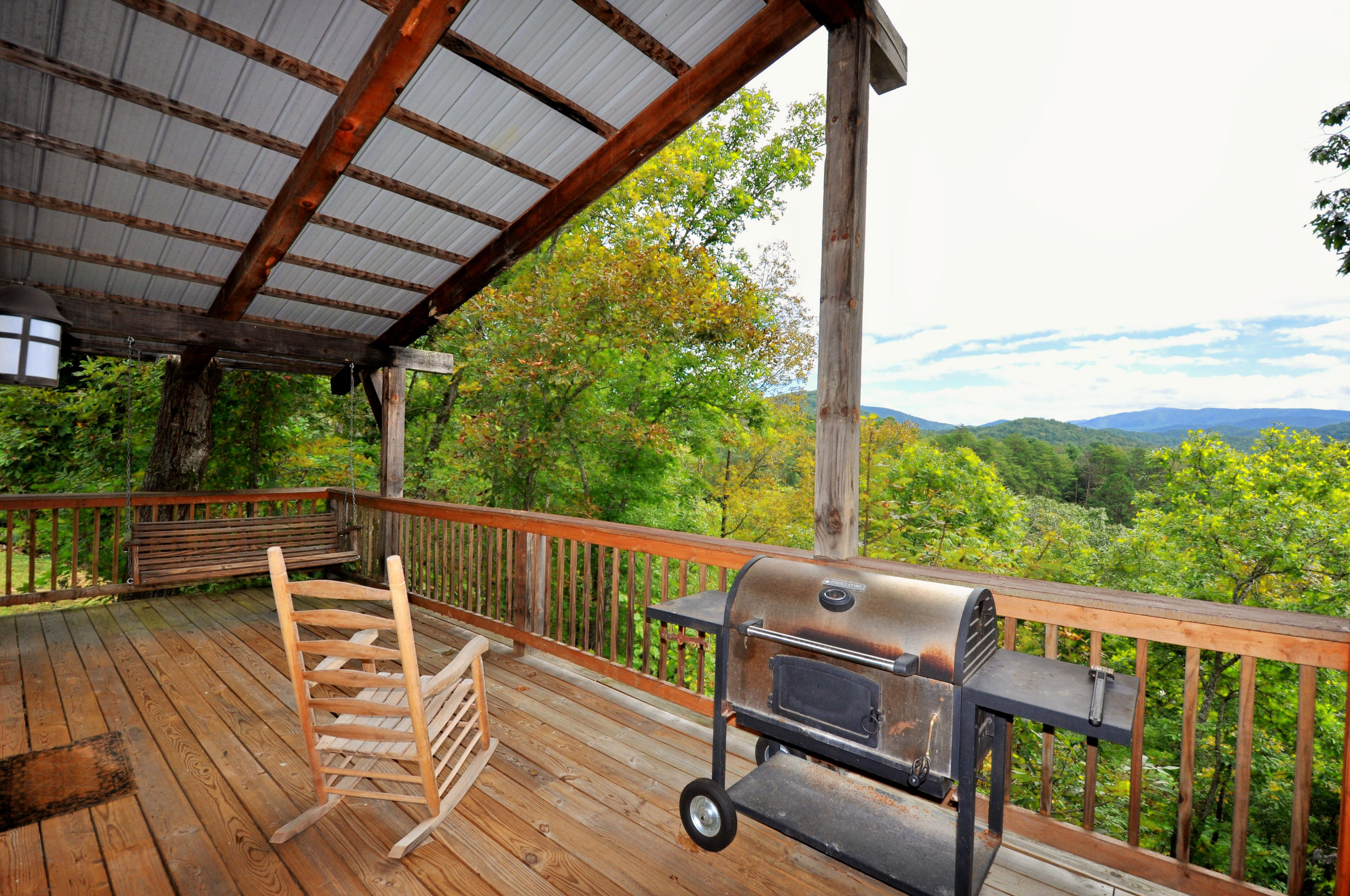 735 Rudd Hollow Road Townsend, TN 37882 - Photo 33 of 34 Cabin two deck