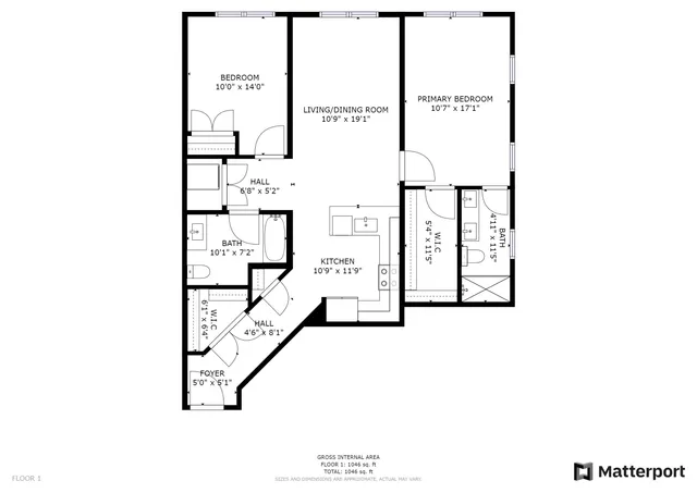 $3,800 | 121 34th Street, Unit 408, Union City, NJ 07087