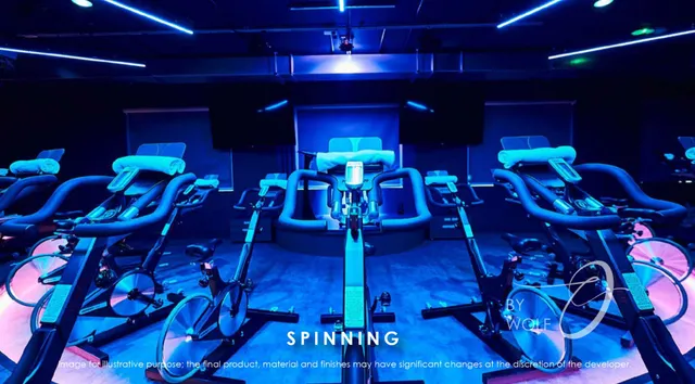 a view of yard in front of building